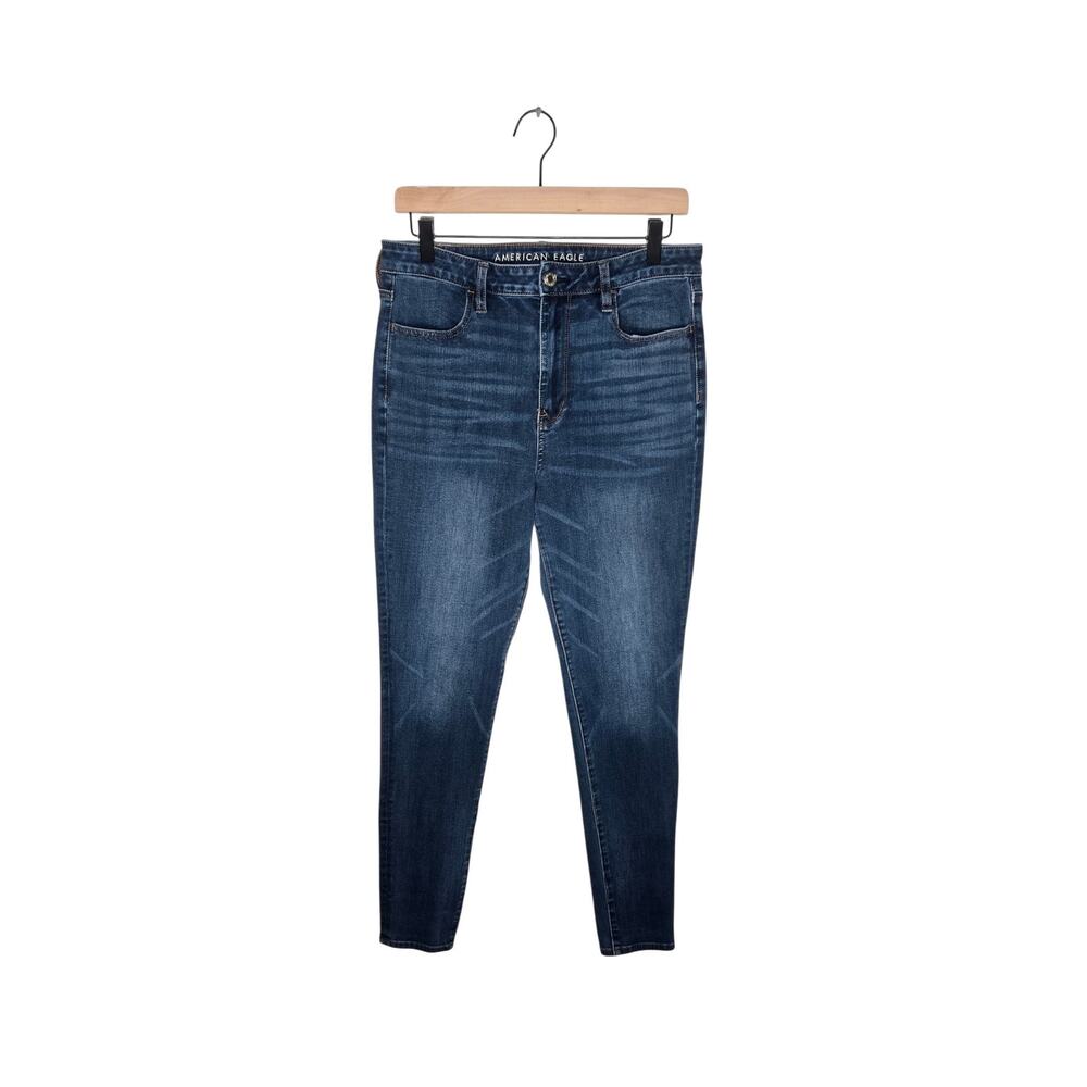 AMERICAN EAGLE Super High Rise Jegging Size 12 LONG
